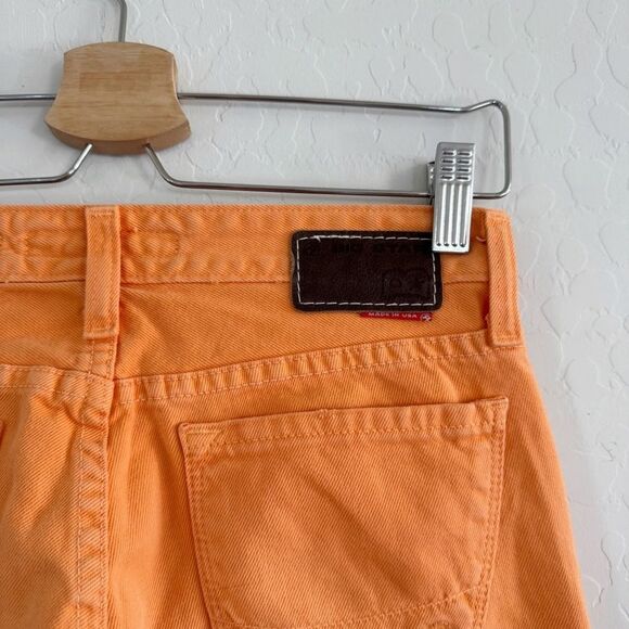NWT Y2K Vintage Big Star Low Rise Orange Boot Cut Jeans Size 25 - Picture 4 of 10